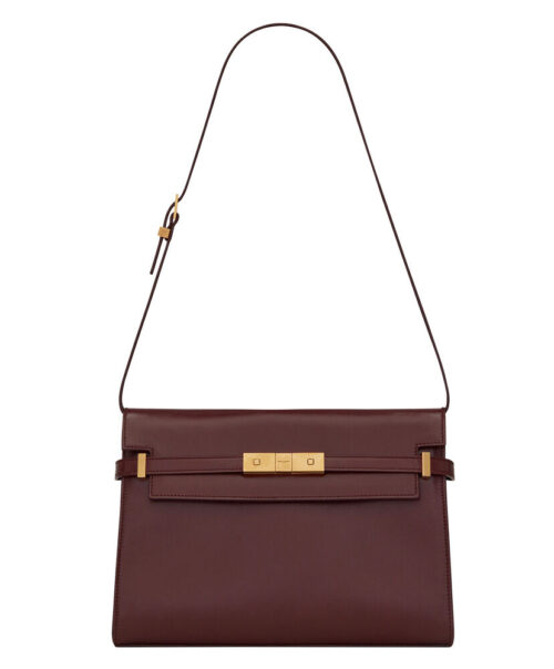 Saint Laurent Manhattan Shoulder Bag In Smooth Leather 579271